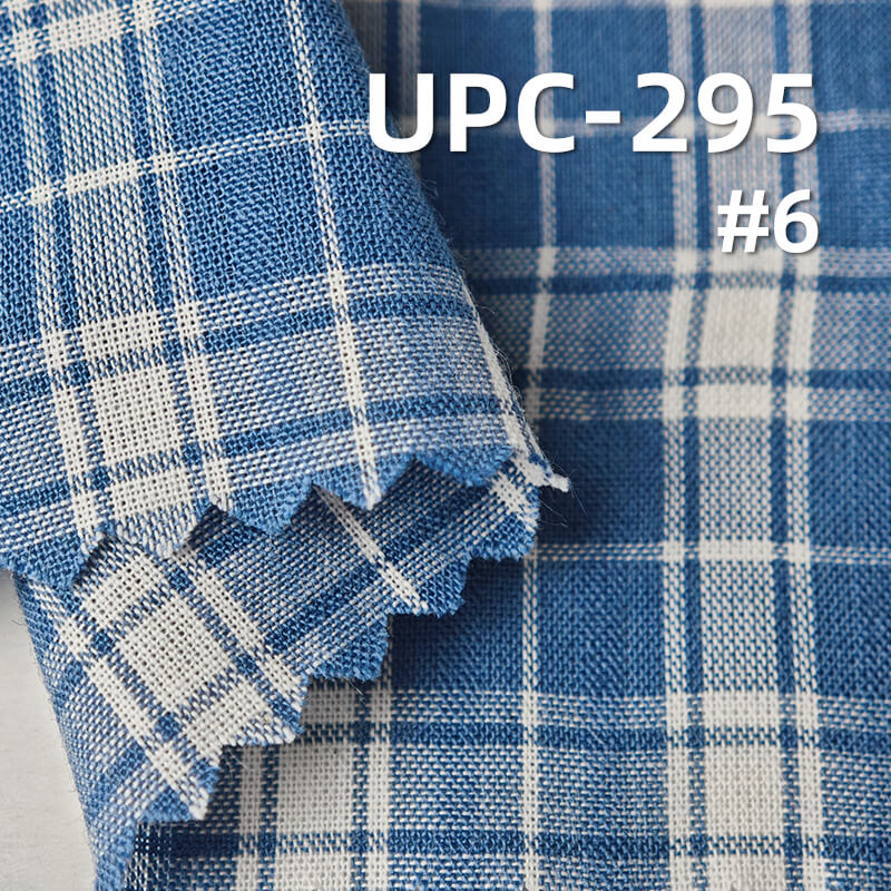 100% Cotton Yarn-Dyed Plaid & Striped Fabric | 88g/m² Lightweight  Plain Weave Textile | Fabric for Casual Shirts & Dresses