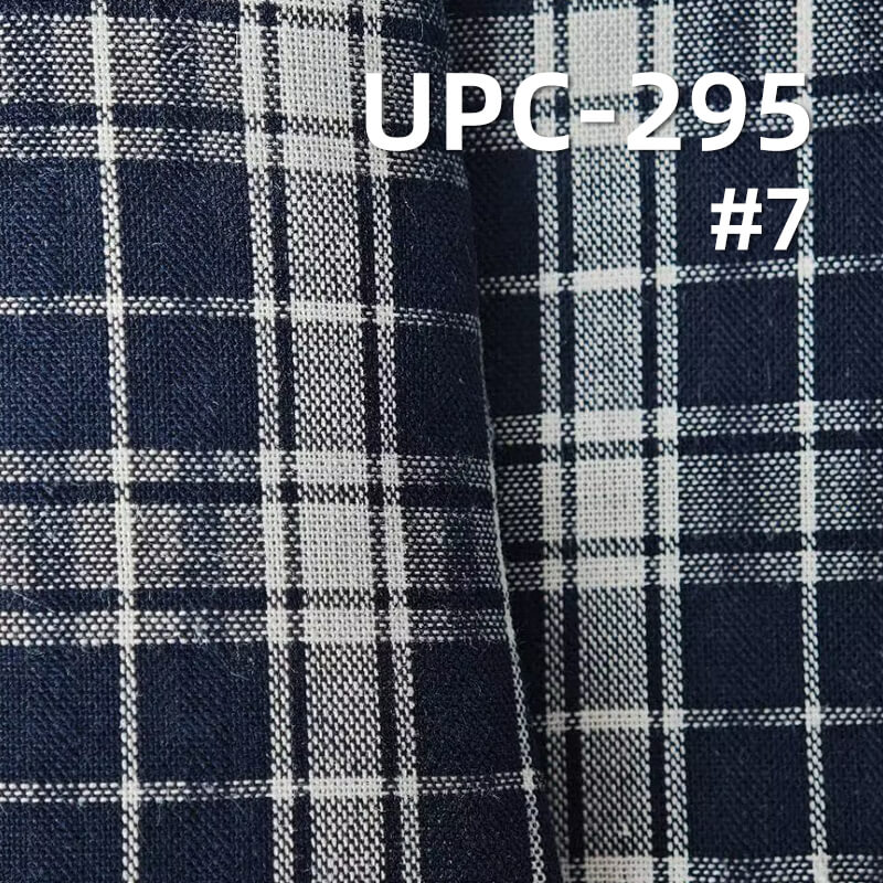 100% Cotton Yarn-Dyed Plaid & Striped Fabric | 88g/m² Lightweight  Plain Weave Textile | Fabric for Casual Shirts & Dresses