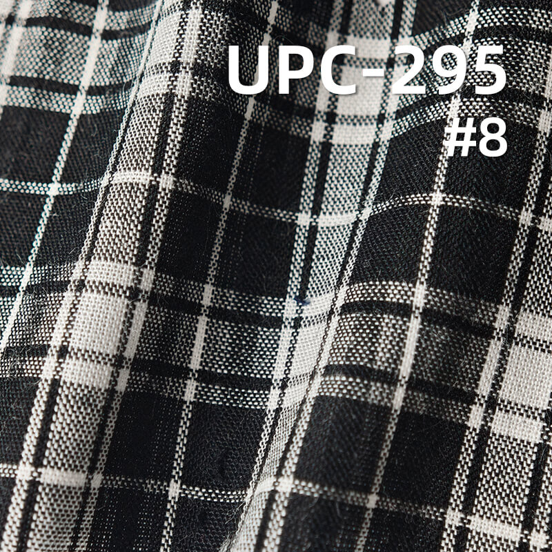 100% Cotton Yarn-Dyed Plaid & Striped Fabric | 88g/m² Lightweight  Plain Weave Textile | Fabric for Casual Shirts & Dresses