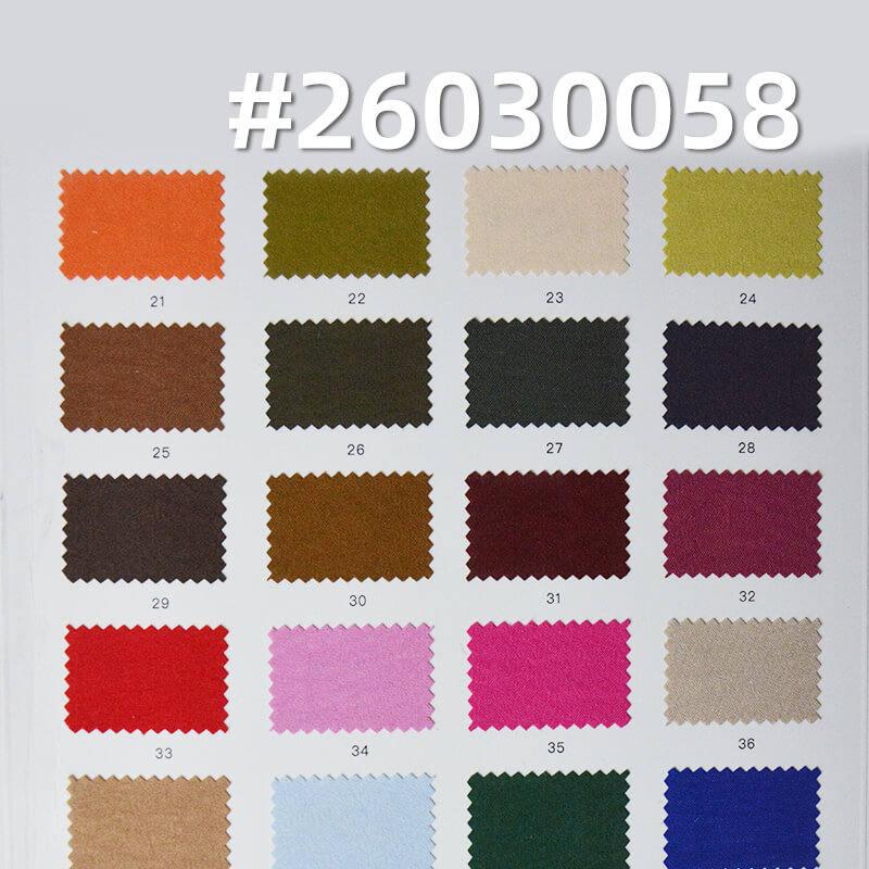 120g/m2 Polyester Cotton-Like Crinkle Plain Weave Fabric|Loungewear Shirt Dress & Pants Fabric