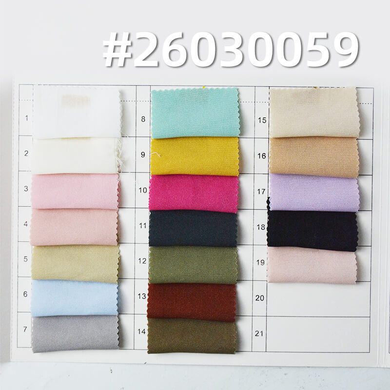 170g/m2 Polyester Stretch Broken Twill Crinkle Fabric|Shirt Pants & Dress Fabric