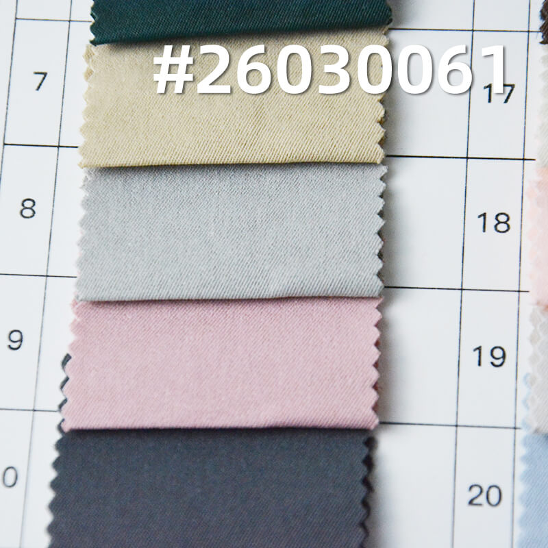 Sand-Washed Fine Twill Cotton-Like Crinkle Fabric|170g/m2 Polyester Double-Face Twill|Top Workwear Pants & Skirt Fabric