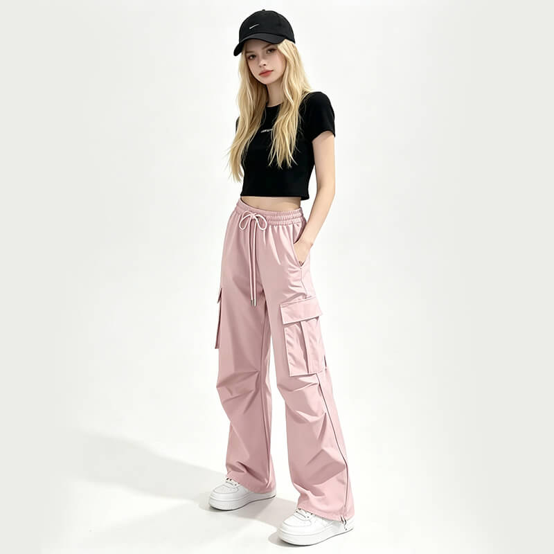 Sand-Washed Fine Twill Cotton-Like Crinkle Fabric|170g/m2 Polyester Double-Face Twill|Top Workwear Pants & Skirt Fabric