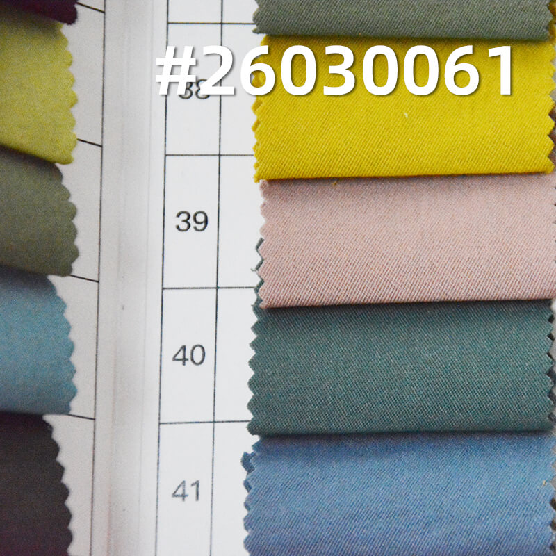 Sand-Washed Fine Twill Cotton-Like Crinkle Fabric|170g/m2 Polyester Double-Face Twill|Top Workwear Pants & Skirt Fabric