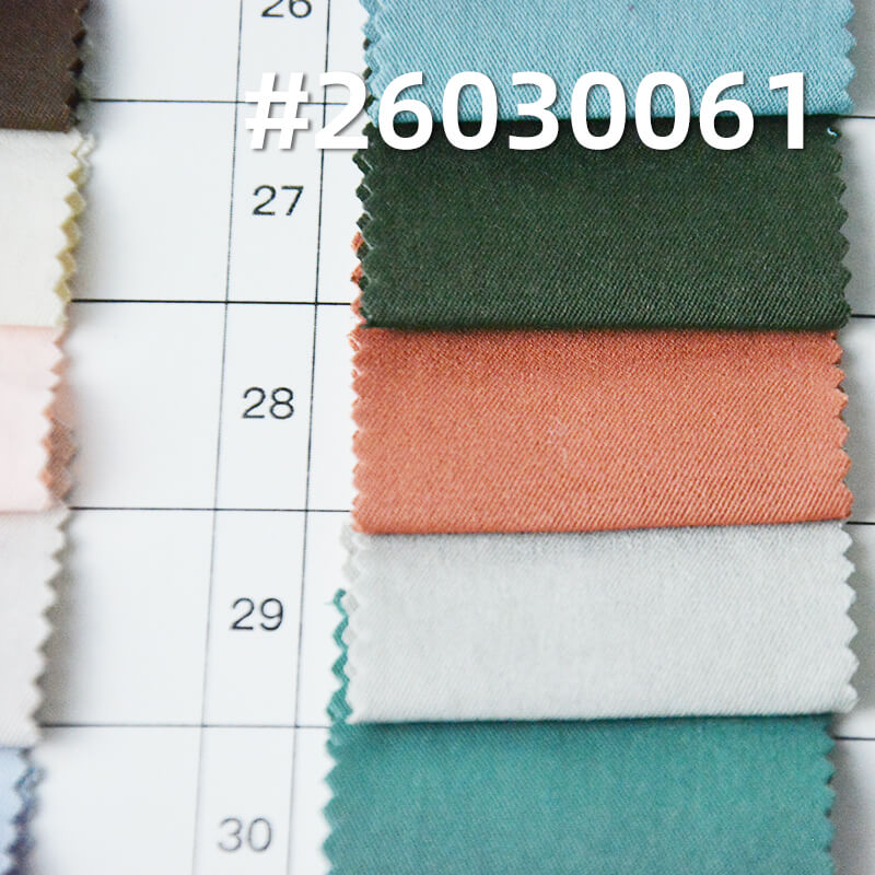 Sand-Washed Fine Twill Cotton-Like Crinkle Fabric|170g/m2 Polyester Double-Face Twill|Top Workwear Pants & Skirt Fabric