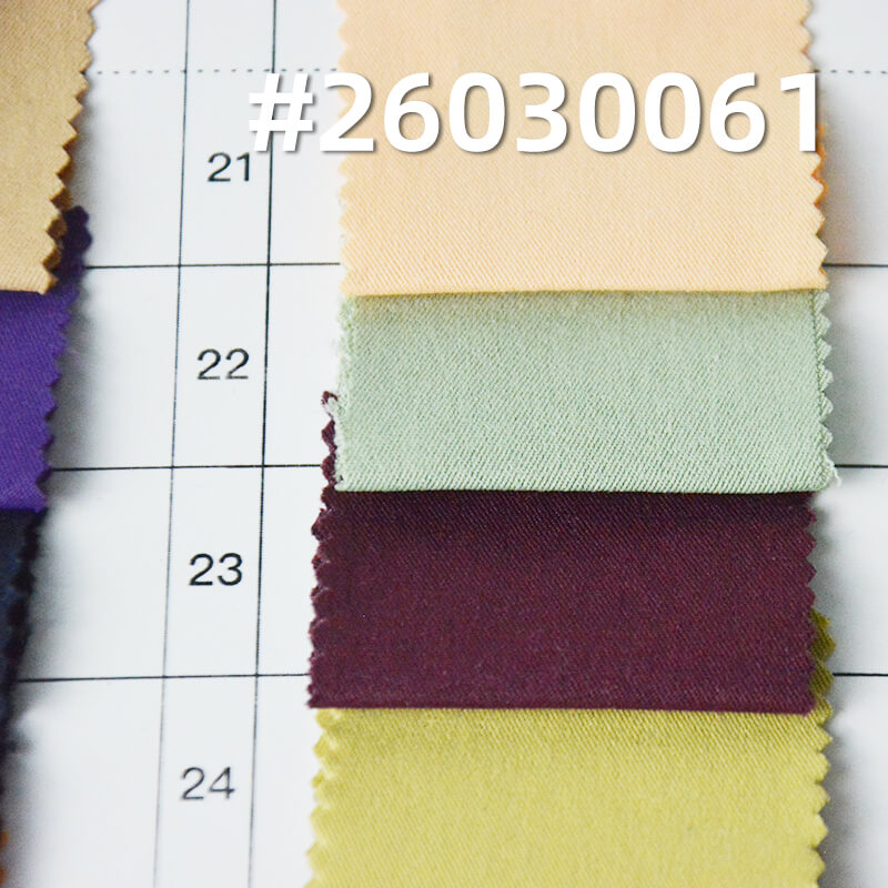 Sand-Washed Fine Twill Cotton-Like Crinkle Fabric|170g/m2 Polyester Double-Face Twill|Top Workwear Pants & Skirt Fabric