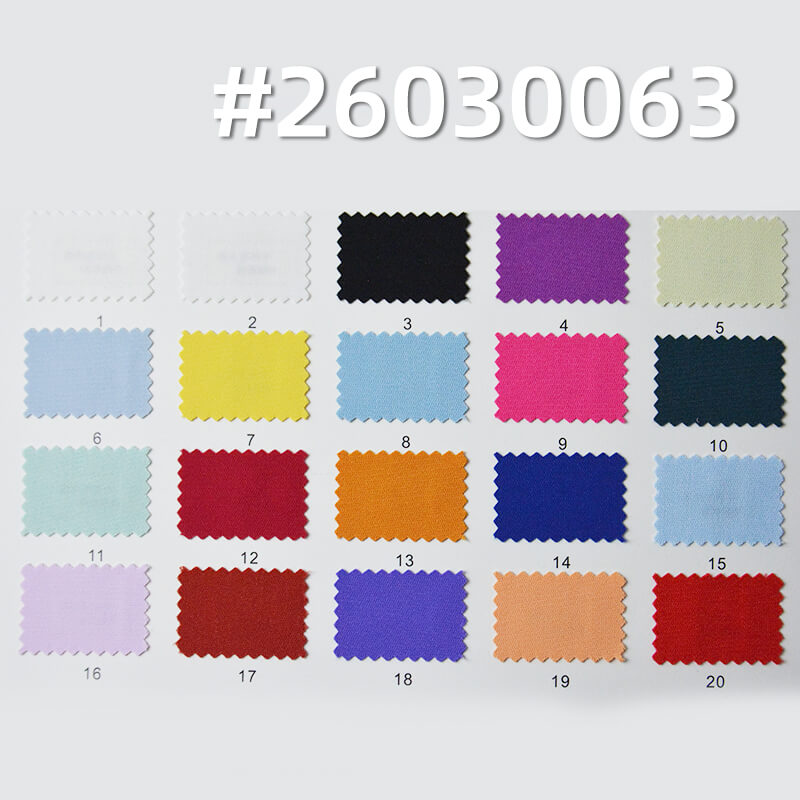 Matte Broken Twill Fabric|135g/m2 Polyester Stretch Dyed Fabric|Dress Pants & Shirt Fabric