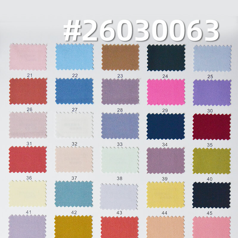 Matte Broken Twill Fabric|135g/m2 Polyester Stretch Dyed Fabric|Dress Pants & Shirt Fabric