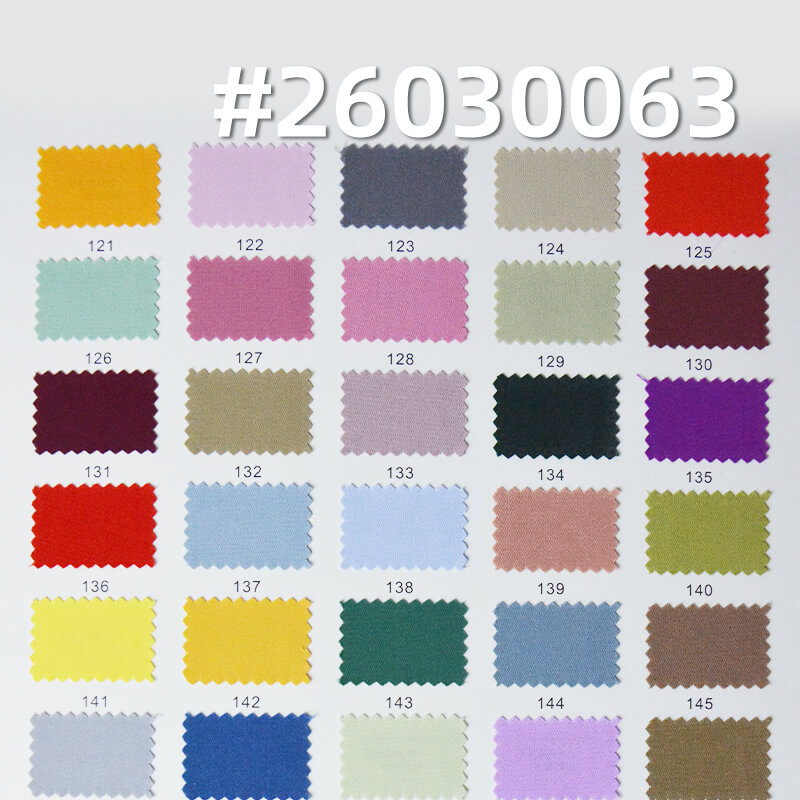 Matte Broken Twill Fabric|135g/m2 Polyester Stretch Dyed Fabric|Dress Pants & Shirt Fabric