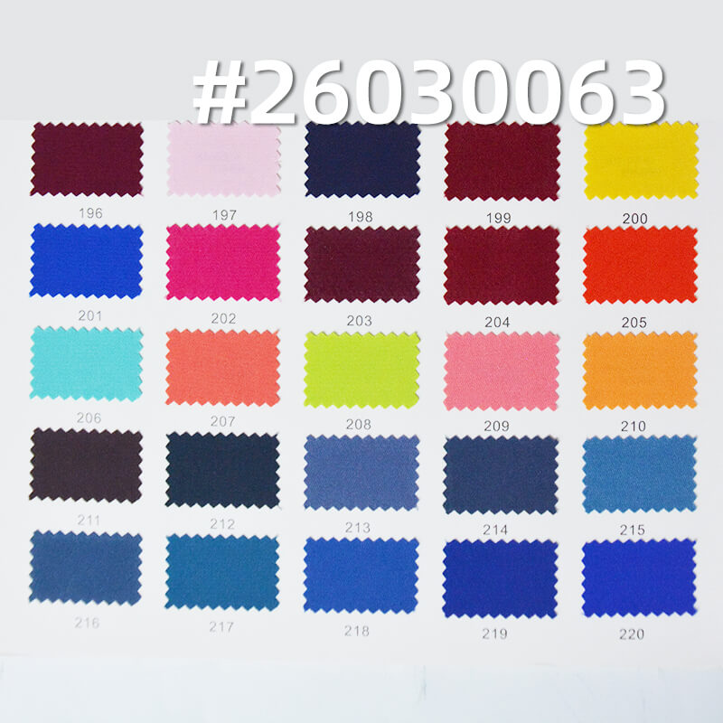 Matte Broken Twill Fabric|135g/m2 Polyester Stretch Dyed Fabric|Dress Pants & Shirt Fabric