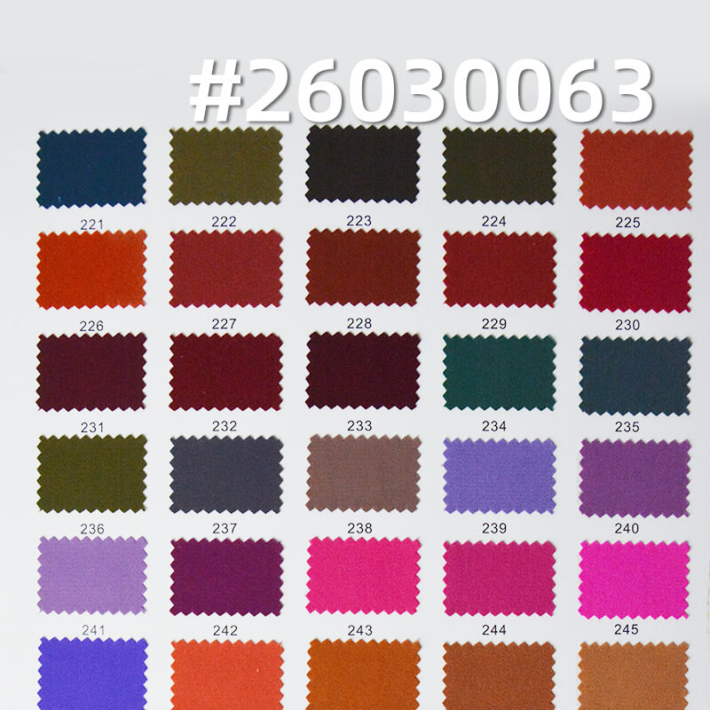 Matte Broken Twill Fabric|135g/m2 Polyester Stretch Dyed Fabric|Dress Pants & Shirt Fabric