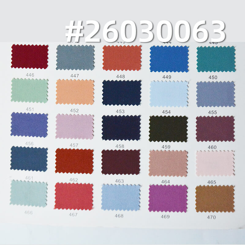 Matte Broken Twill Fabric|135g/m2 Polyester Stretch Dyed Fabric|Dress Pants & Shirt Fabric