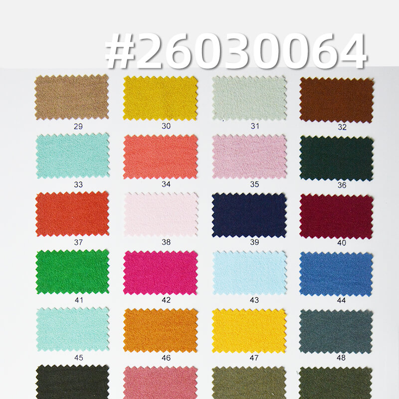 160g/m2 Polyester Plain Weave Crinkle Dyed Fabric|Top Dress & Pants Fabric