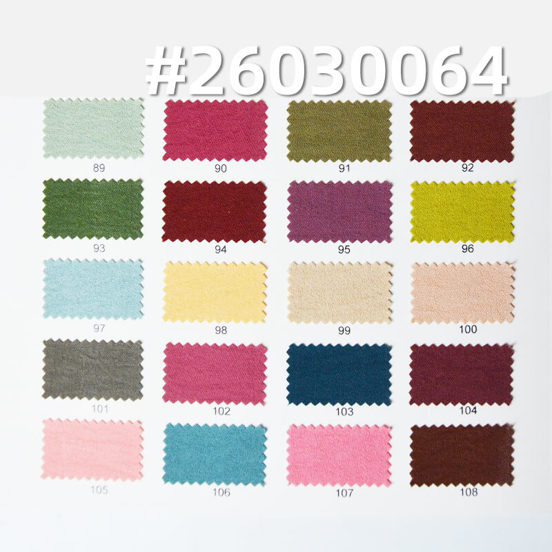 160g/m2 Polyester Plain Weave Crinkle Dyed Fabric|Top Dress & Pants Fabric