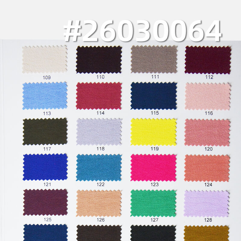 160g/m2 Polyester Plain Weave Crinkle Dyed Fabric|Top Dress & Pants Fabric