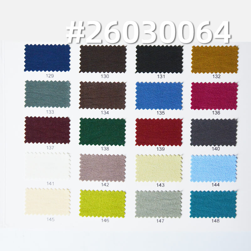160g/m2 Polyester Plain Weave Crinkle Dyed Fabric|Top Dress & Pants Fabric