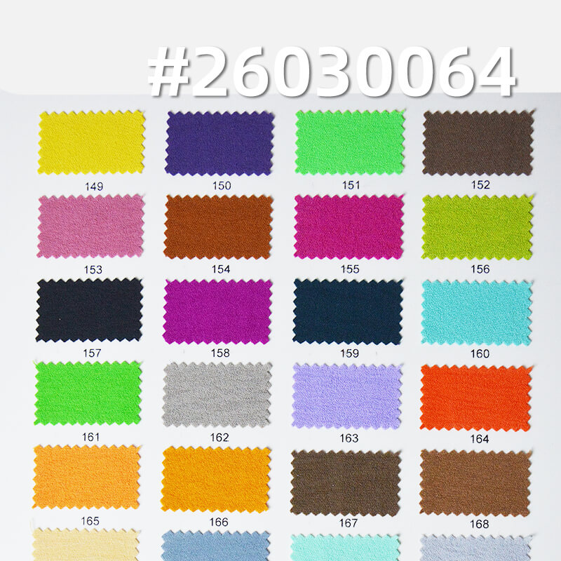 160g/m2 Polyester Plain Weave Crinkle Dyed Fabric|Top Dress & Pants Fabric