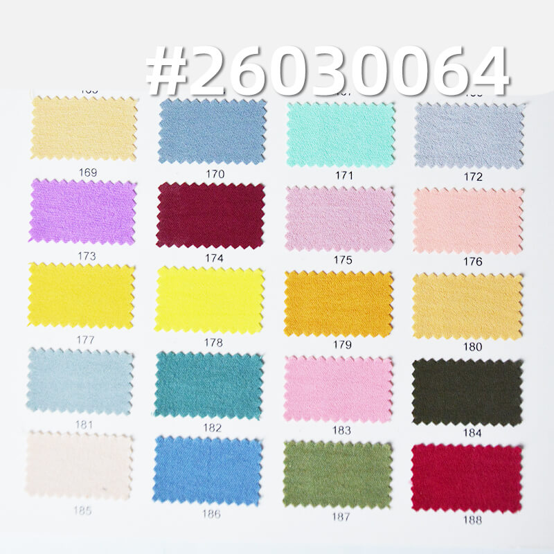 160g/m2 Polyester Plain Weave Crinkle Dyed Fabric|Top Dress & Pants Fabric