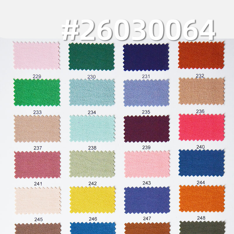 160g/m2 Polyester Plain Weave Crinkle Dyed Fabric|Top Dress & Pants Fabric