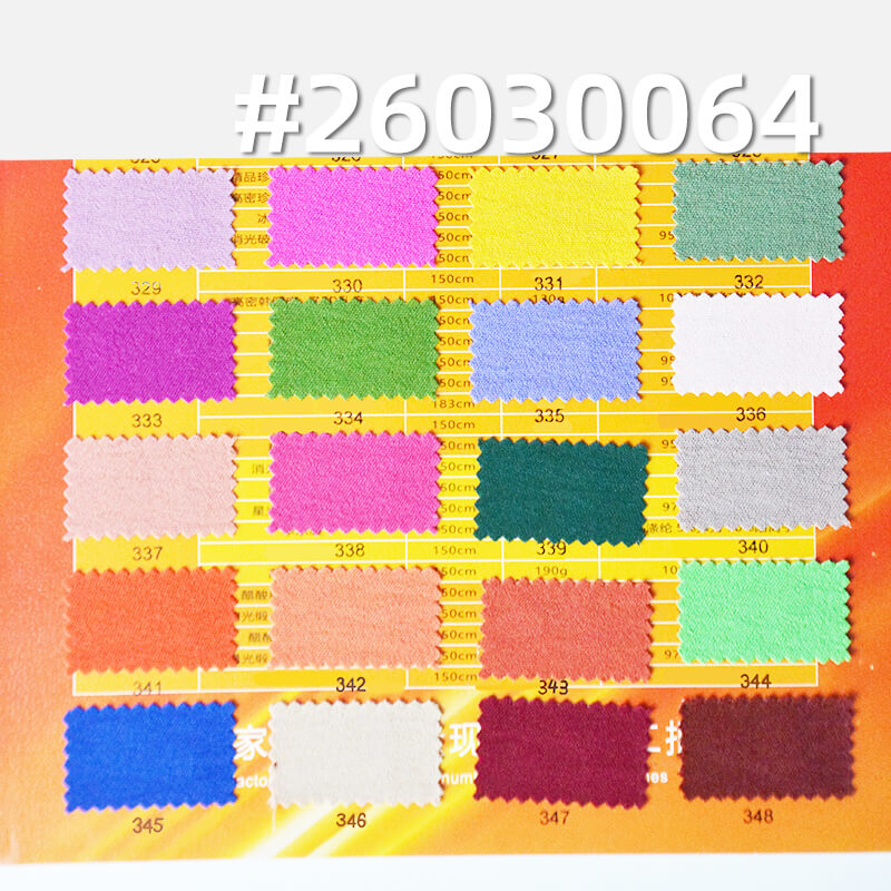 160g/m2 Polyester Plain Weave Crinkle Dyed Fabric|Top Dress & Pants Fabric