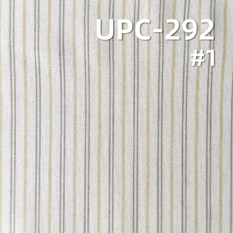 100% Cotton Yarn-Dyed Plaid & Striped Fabric | 115g/m² Plain Weave Textile | Fabric for Casual Shirts & Dresses