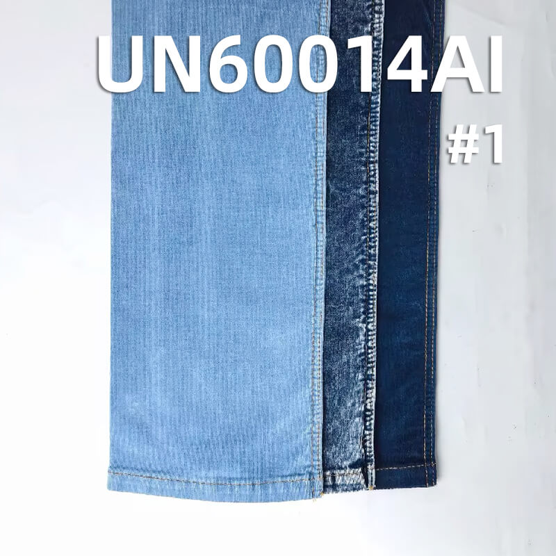 315g/m² Stretch Indigo Denim Corduroy | 21-Wale Elastic Textile | Fabric for Trousers, Skirts & Jackets