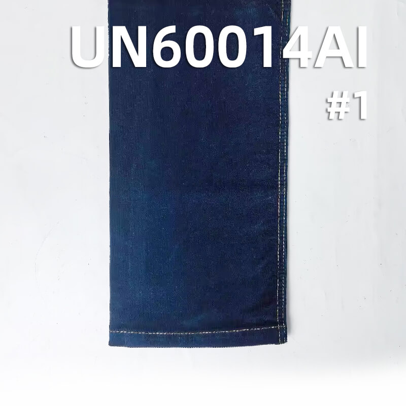 315g/m² Stretch Indigo Denim Corduroy | 21-Wale Elastic Textile | Fabric for Trousers, Skirts & Jackets