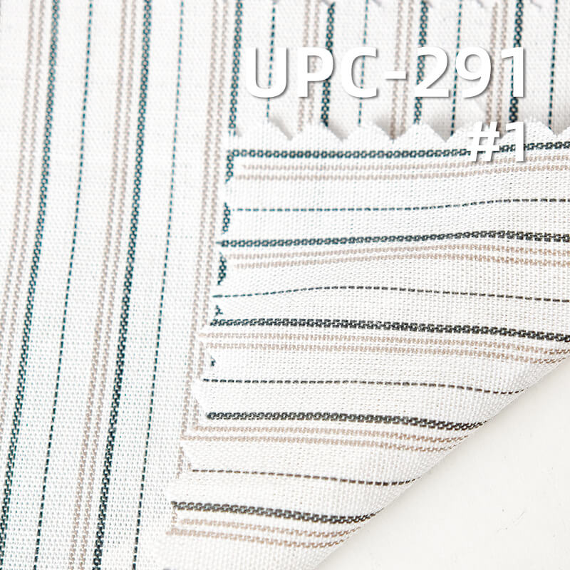 100% Cotton Yarn-Dyed Plaid & Striped Fabric |115g/m² Plain Woven Textile | Fabric for Casual Shirts & Dresses