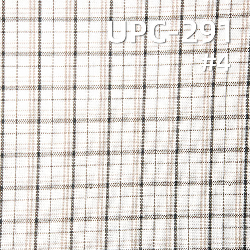 100% Cotton Yarn-Dyed Plaid & Striped Fabric |115g/m² Plain Woven Textile | Fabric for Casual Shirts & Dresses