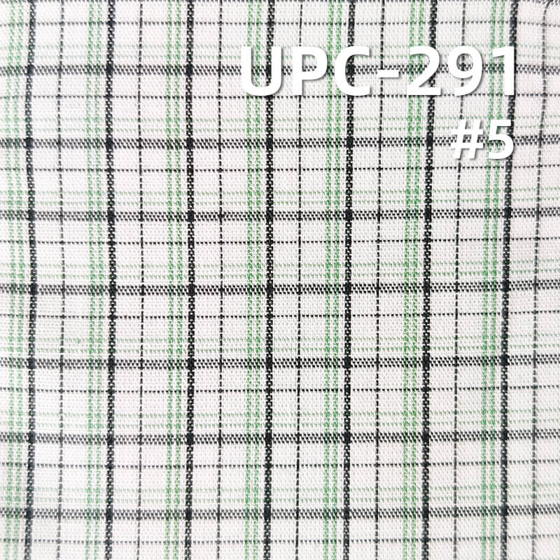 100% Cotton Yarn-Dyed Plaid & Striped Fabric |115g/m² Plain Woven Textile | Fabric for Casual Shirts & Dresses