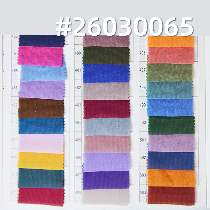 85g/m2 Polyester Plain Weave Dyed Fabric|Pearl Chiffon|Top & Skirt Fabric