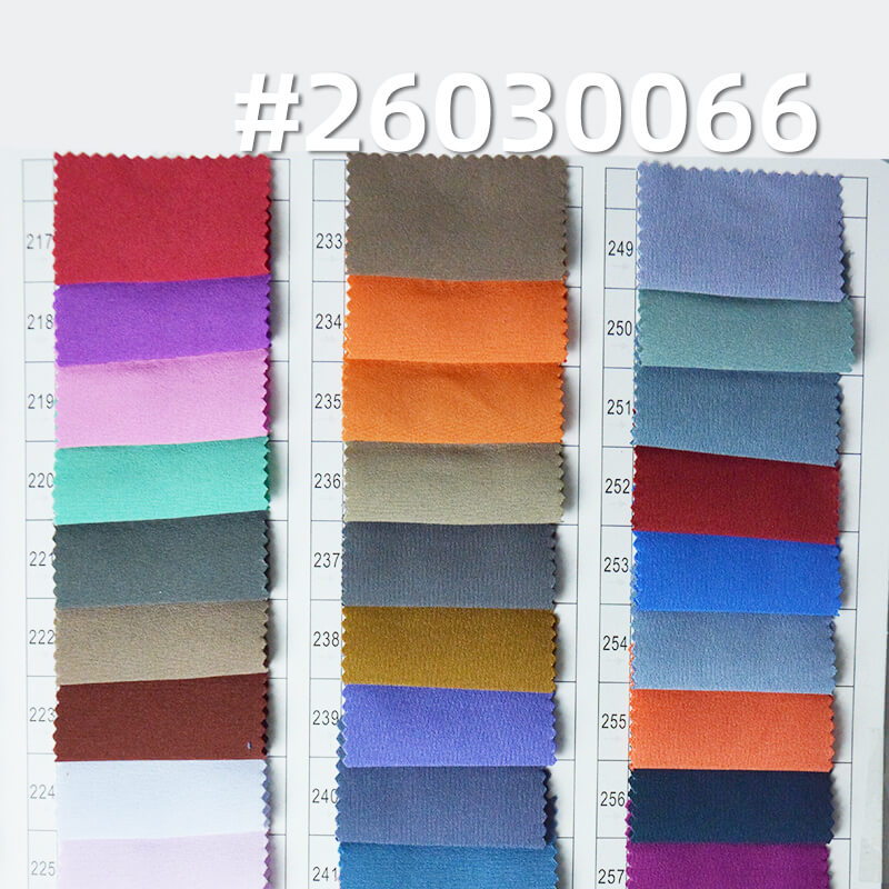 100D Four-Way Stretch|120g/m2 Polyester Stretch Plain Weave Fabric|Shirt Top Pants & Skirt Fabric