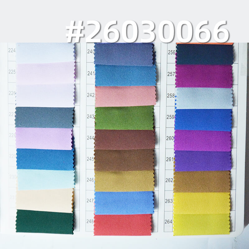 100D Four-Way Stretch|120g/m2 Polyester Stretch Plain Weave Fabric|Shirt Top Pants & Skirt Fabric