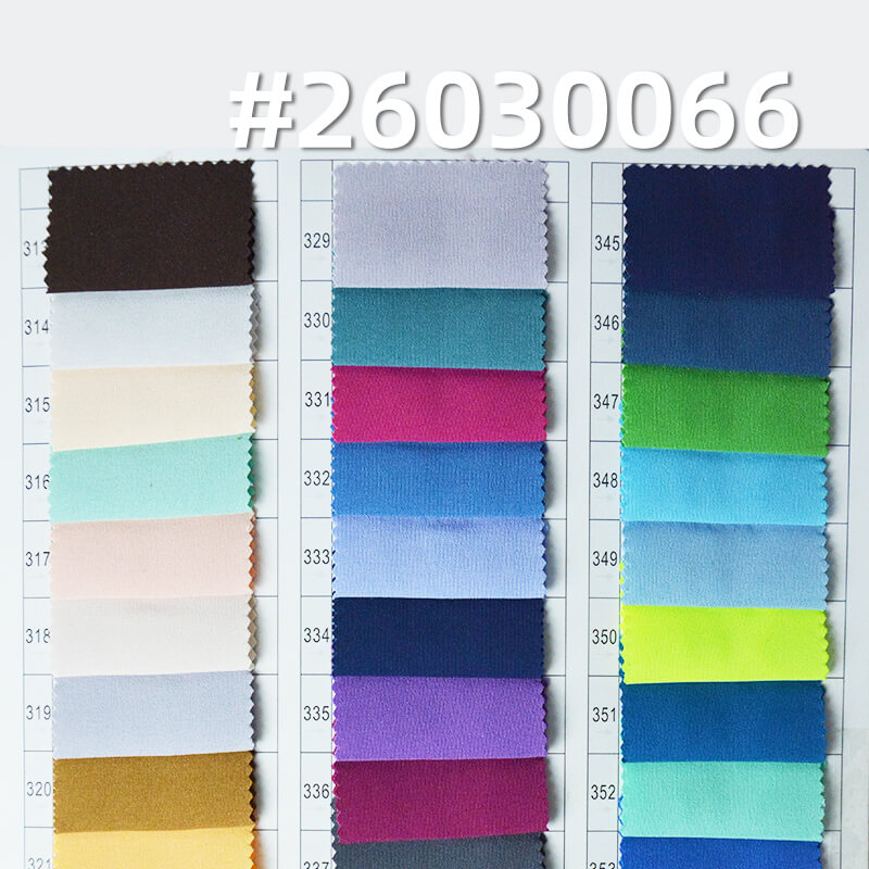 100D Four-Way Stretch|120g/m2 Polyester Stretch Plain Weave Fabric|Shirt Top Pants & Skirt Fabric