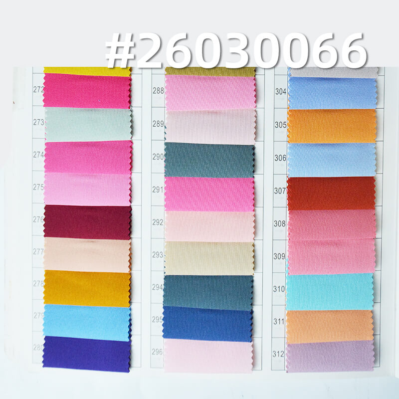 100D Four-Way Stretch|120g/m2 Polyester Stretch Plain Weave Fabric|Shirt Top Pants & Skirt Fabric