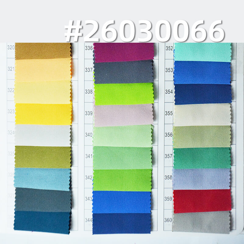 100D Four-Way Stretch|120g/m2 Polyester Stretch Plain Weave Fabric|Shirt Top Pants & Skirt Fabric