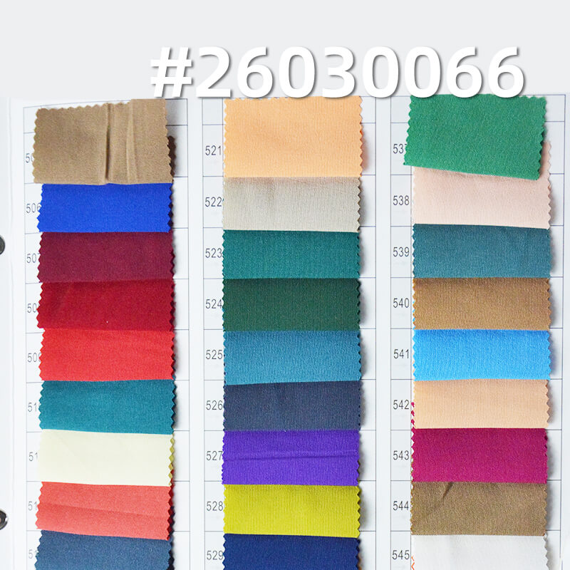 100D Four-Way Stretch|120g/m2 Polyester Stretch Plain Weave Fabric|Shirt Top Pants & Skirt Fabric