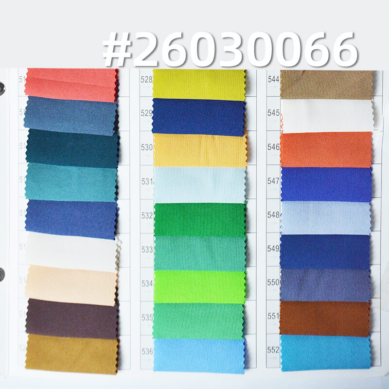 100D Four-Way Stretch|120g/m2 Polyester Stretch Plain Weave Fabric|Shirt Top Pants & Skirt Fabric
