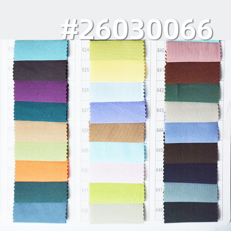 100D Four-Way Stretch|120g/m2 Polyester Stretch Plain Weave Fabric|Shirt Top Pants & Skirt Fabric