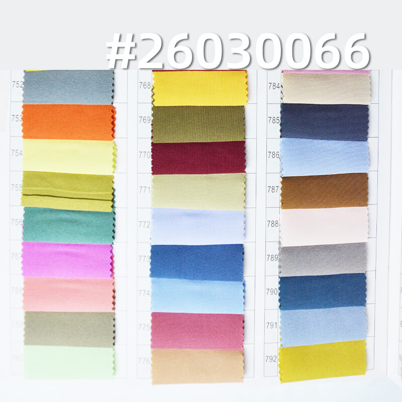 100D Four-Way Stretch|120g/m2 Polyester Stretch Plain Weave Fabric|Shirt Top Pants & Skirt Fabric