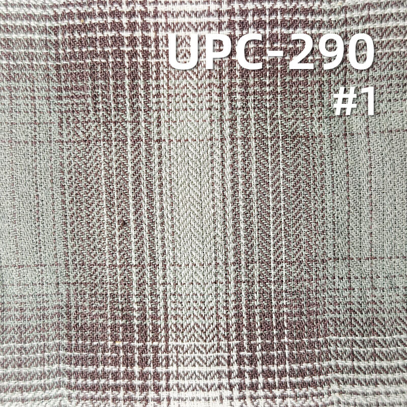 100% Cotton Seersucker Plaid Fabric | 126g/m² Dobby Yarn-Dyed Textile | Fabric for Shirts, Skirts & Casual Trousers