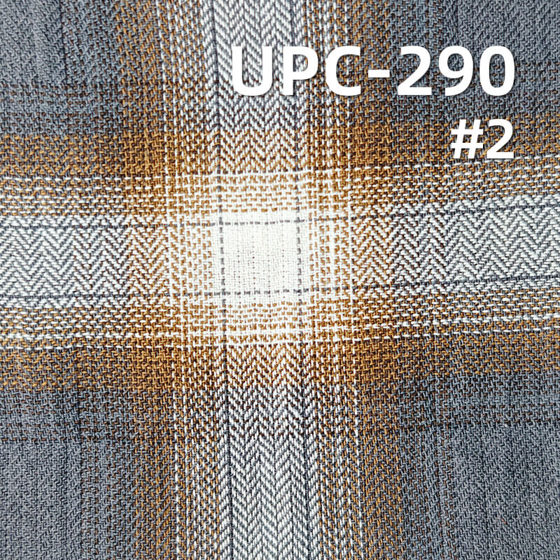 100% Cotton Seersucker Plaid Fabric | 126g/m² Dobby Yarn-Dyed Textile | Fabric for Shirts, Skirts & Casual Trousers