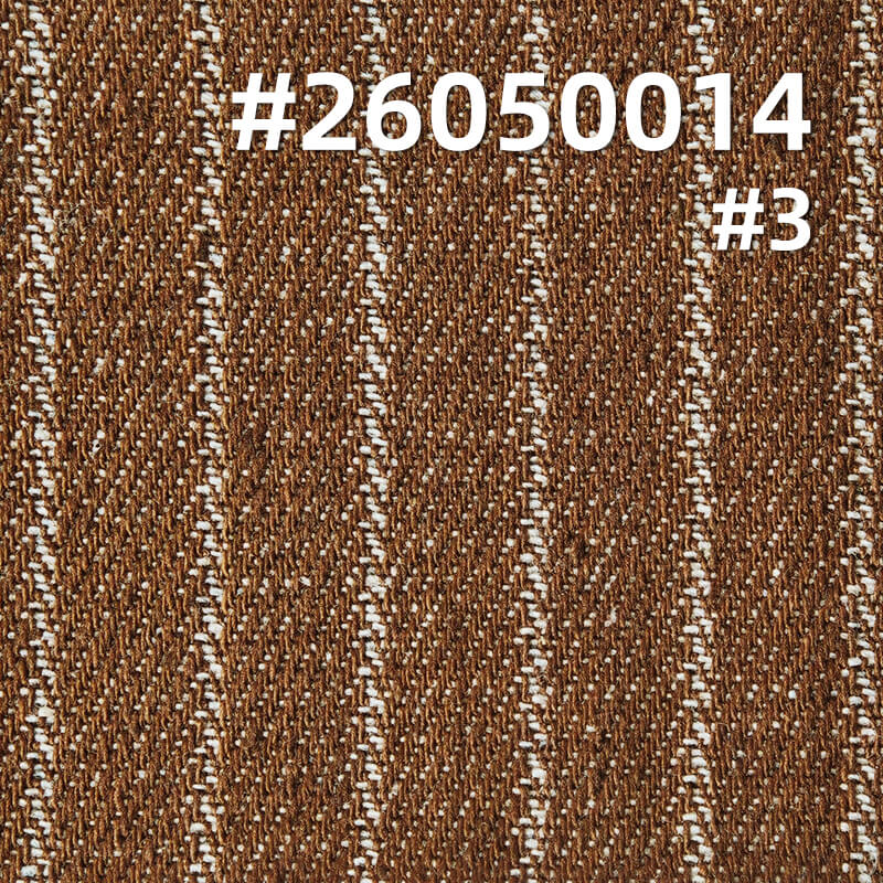 Striped Denim Fabric | 9.5 oz Colored Twill Weave Textile | Fabric for Denim Shirts & Skirts