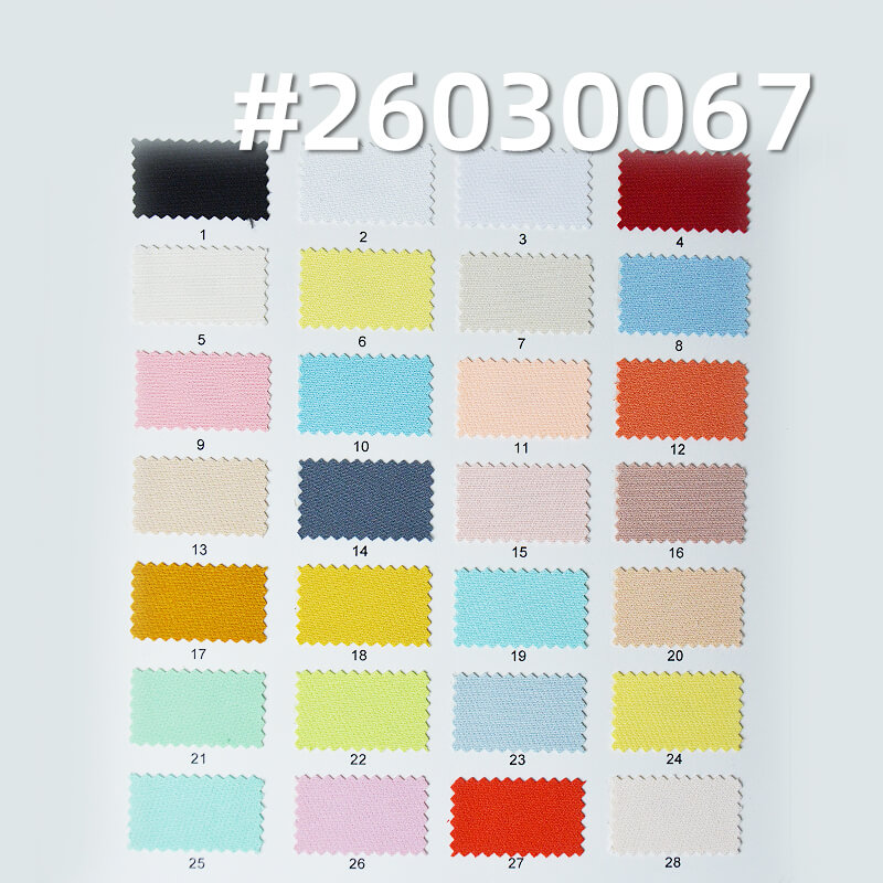 75D Double-Layer Four-Way Stretch Fabric|180g/m2 Polyester Dyed Fabric|Top Pants & Skirt Fabric