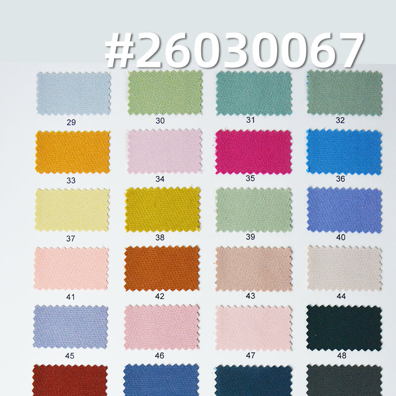 75D Double-Layer Four-Way Stretch Fabric|180g/m2 Polyester Dyed Fabric|Top Pants & Skirt Fabric