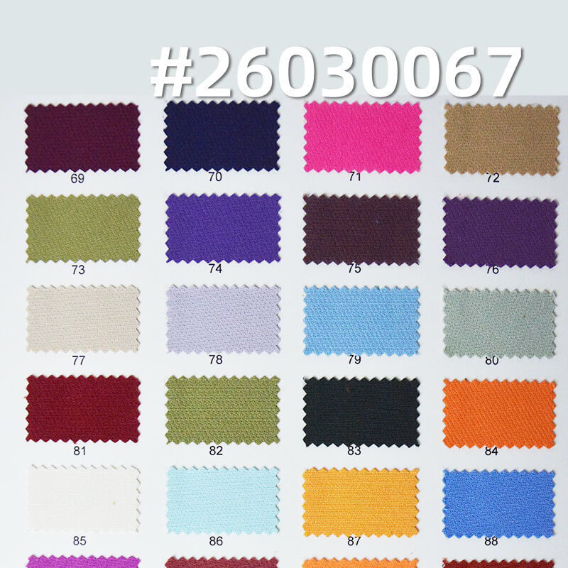 75D Double-Layer Four-Way Stretch Fabric|180g/m2 Polyester Dyed Fabric|Top Pants & Skirt Fabric