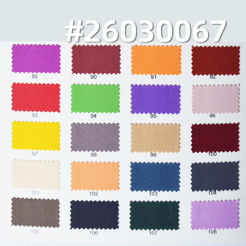75D Double-Layer Four-Way Stretch Fabric|180g/m2 Polyester Dyed Fabric|Top Pants & Skirt Fabric