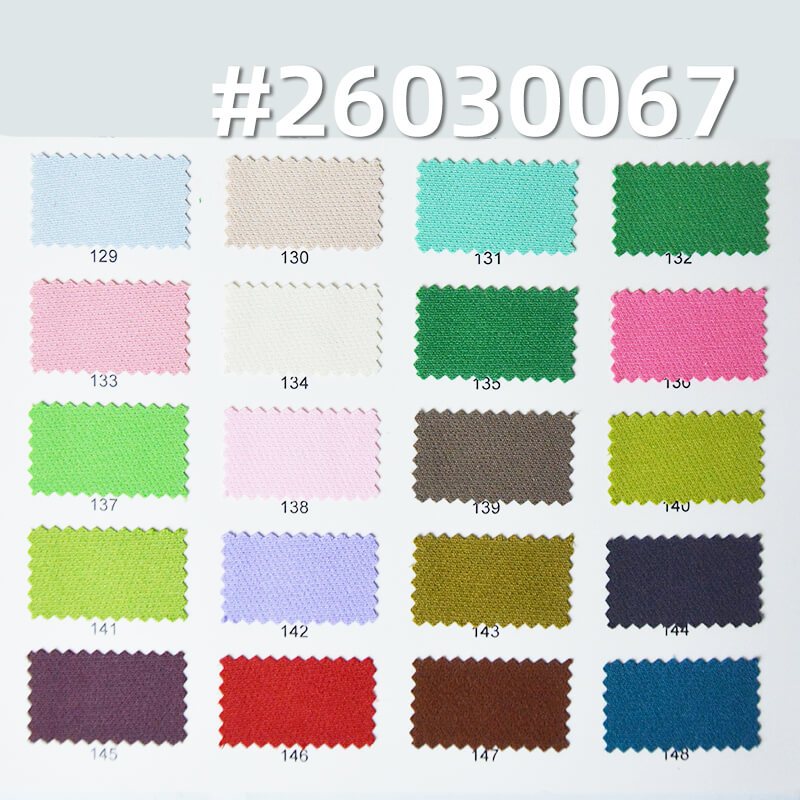 75D Double-Layer Four-Way Stretch Fabric|180g/m2 Polyester Dyed Fabric|Top Pants & Skirt Fabric