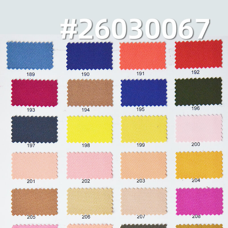 75D Double-Layer Four-Way Stretch Fabric|180g/m2 Polyester Dyed Fabric|Top Pants & Skirt Fabric