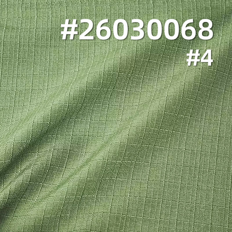 145g/m2 Polyester Jacquard Check Dyed Fabric|Stretch Fabric|Shirt Dress & Pants Fabric